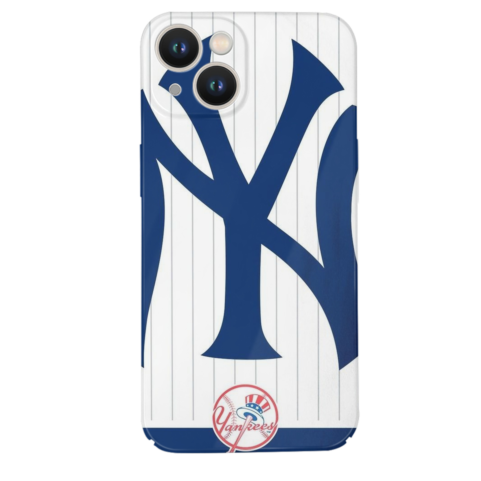 New York Yankees 130 IPhone 14 Series Full-Cover Hard Case – Shockproof With Raised Camera Protection – Precise Cutouts, Wireless Charging Compatible – Durable, Anti-Yellowing, Easy To Clean